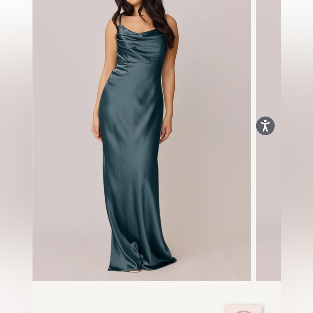 Revelry Deep Teal Maxi Dress